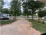 One of the empty gravel sites at LAKESIDE RV PARK - thumbnail