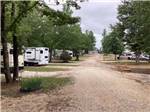 The road going thru the campground at LAKESIDE RV PARK - thumbnail