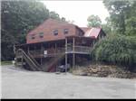 The main rustic building at MAMA GERTIE'S HIDEAWAY CAMPGROUND - thumbnail