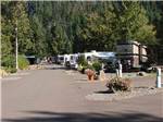 A row of paved RV sites at CASEY'S RIVERSIDE RV PARK - thumbnail