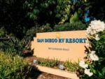 The front entrance sign at SAN DIEGO RV RESORT - thumbnail