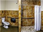Interior of restroom facilities at FERNBROOK PARK - thumbnail