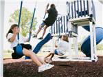 Children at the playground at Bayberry RV Park - thumbnail