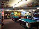 View larger image of Pool tables in the game room at CIRCLE M CAMPING RESORT image #3