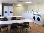 The inside of the laundry room at FAIRGROUNDS RV PARK - thumbnail