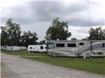 View larger image of A fifth-wheel trailer in a RV site at CECIL BAY RV PARK image #4