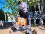 Park bear sign at Outback Montana RV Park & Campground - thumbnail