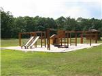 The playground equipment at BROOKVILLE CAMPGROUND - thumbnail