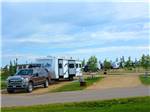 View larger image of Trailers camping at campsite at CAMROSE RV PARK image #4