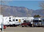 Travel trailers at sites - thumbnail