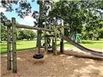 View larger image of Playground with tire swing at THOUSAND TRAILS COLORADO RIVER image #3