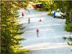 Kids biking at THOUSAND TRAILS LITTLE DIAMOND - thumbnail