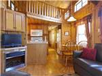 View larger image of Inside cabin at WHALERS REST RV  CAMPING RESORT image #3
