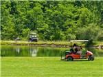 View larger image of Man fishing on the lake at THOUSAND TRAILS WILMINGTON image #5