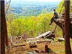 Man enjoying spectacular view at THOUSAND TRAILS GREEN MOUNTAIN - thumbnail