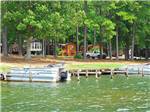 Cabins on the lake at THOUSAND TRAILS LAKE GASTON - thumbnail