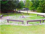 View larger image of Campfire pit at SAINT CLAIR THOUSAND TRAILS image #2