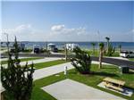 View larger image of RVs and campers with ocean view at PENSACOLA BEACH RV RESORT image #2