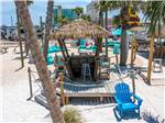 View larger image of The beach bar in the sand at PENSACOLA BEACH RV RESORT image #9