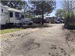 View larger image of One of the gravel roads at SOUTHAVEN RV PARK image #12