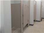 Bathroom stalls for visitors at TOWER CAMPGROUND - thumbnail
