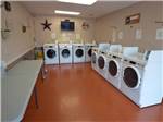View larger image of The laundry room with washer and dryers at NORTHLAKE VILLAGE RV PARK image #12