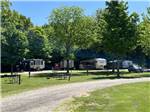 View larger image of A gravel road leading to the campsites at LEAFY OAKS CAMPGROUND image #12