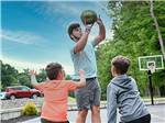 People playing basketball at STONYBROOK RV RESORT - thumbnail