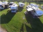 View larger image of A row of grassy RV sites at CIDER HOUSE CAMPGROUND image #11