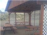 Multiple picnic tables at ROUND VALLEY PARK - thumbnail