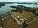 View larger image of Aerial view of campground at WINDEMERE COVE RV RESORT image #2