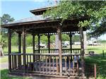 View larger image of A gazebo in the grassy area at WINNIE INN  RV PARK image #9