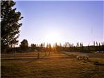 View larger image of Campsites at sunrise at HO-CHUNK GAMING RV PARK image #7
