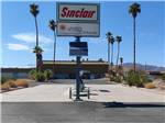 View larger image of A sinclair gas and campground sign  at LAKE MEAD RV VILLAGE AT ECHO BAY image #8