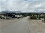 Paved road through park at Middlefork RV Resort - thumbnail