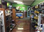 View larger image of Inside of the general store at WALNUT GROVE RV PARK image #2