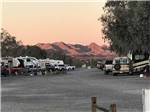 View larger image of View of campsites and mountains at DESERT PUEBLO RV RESORT image #2