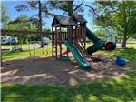The children's playground area at PLUM NELLY RV PARK - thumbnail