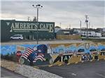 A mural near the cafe - thumbnail