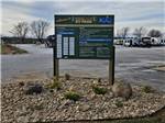 The RV park welcome sign - thumbnail