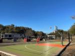 Basketball court at LAKE MEDINA RV RESORT - thumbnail