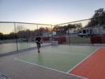 Pickleball court at LAKE MEDINA RV RESORT - thumbnail