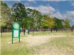 View larger image of View of fenced dog park at WATERS EDGE RV RESORT image #10