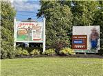View larger image of The front entrance sign at LAKEVIEW CAMPING RESORT image #2