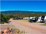 View larger image of A gravel pull thru RV site at HIDDEN VALLEY MOUNTAIN RESORT image #2