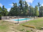 Gated pool at site Ausable Chasm Campground - thumbnail