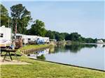RV sites on the water at MONROE BAY CAMPGROUND - thumbnail