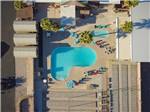 An aerial view of the swimming pool at GILA MOUNTAIN RV PARK - thumbnail