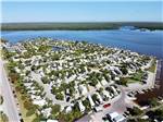 Aerial view of the park and waterway - thumbnail