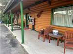 The porch on the main building at WAGONS WEST RV PARK AND CAMPGROUND - thumbnail